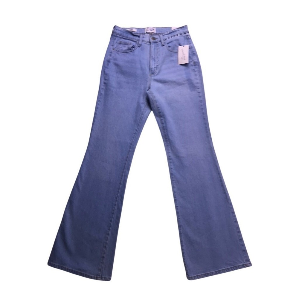 Universal‎ Thread Flare Jeans Womens 6/R Light Blue NEW High Rise Denim